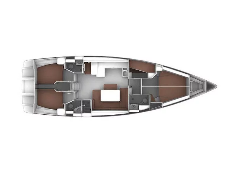 Bavaria Cruiser 51 (Silkwave) Plan image - 4