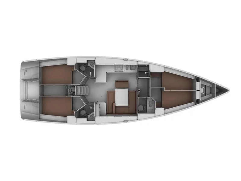Bavaria 45 Cruiser (Controvento) Plan image - 47