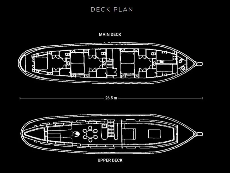 Wooden motor yacht (Maha Bhetra) Plan image - 2