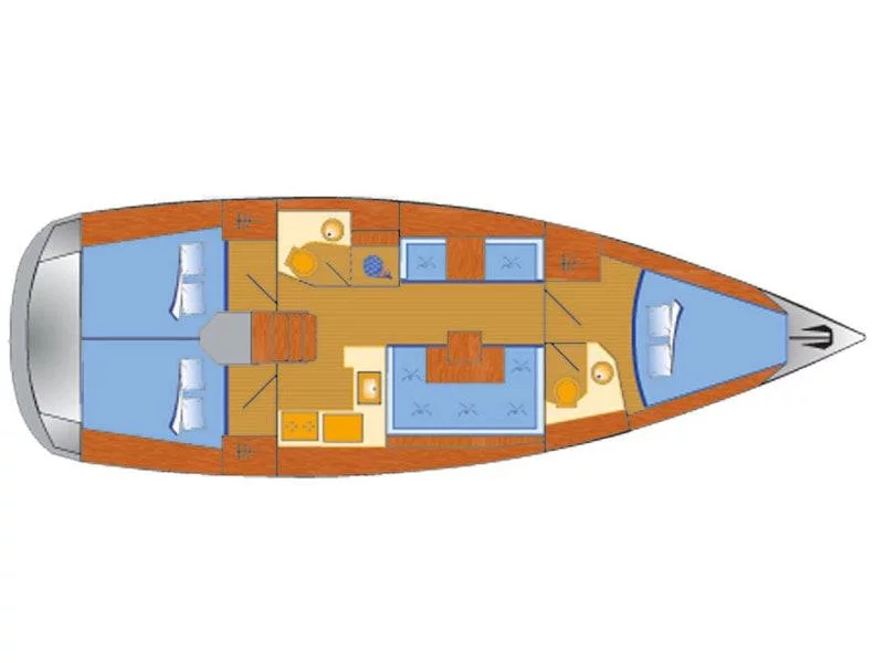 Sun Odyssey 419 (Happy Welcome) Plan image - 18