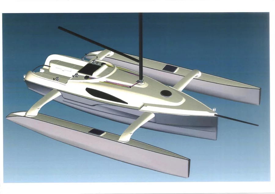 Dragonfly 28 Sport (Don Cangrejo) 3D Exterior perspective - 40