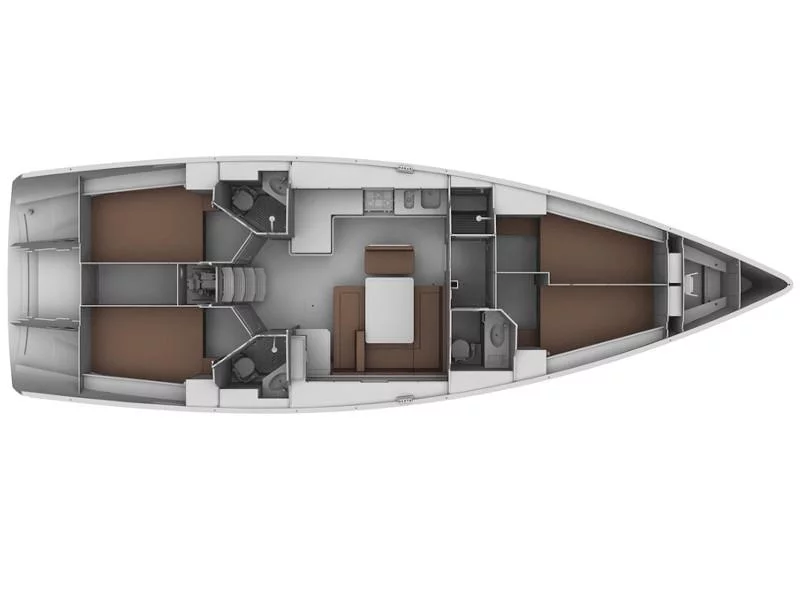 Bavaria 45 Cruiser (Iguazu) Plan image - 1