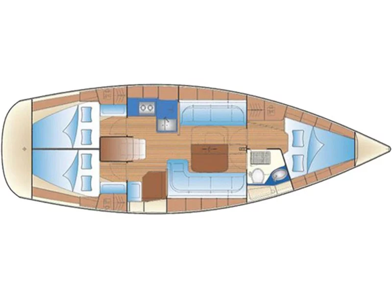 Bavaria 37 Cruiser (Alkmini) Plan image - 2