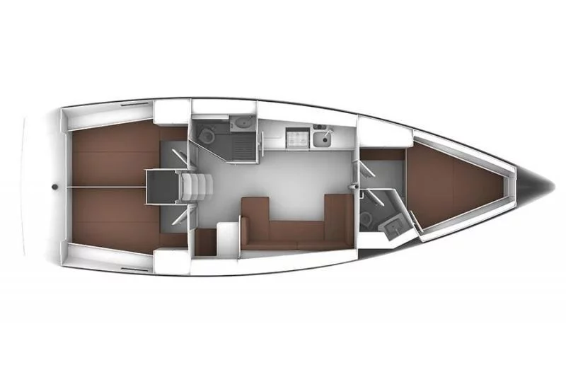 Bavaria Cruiser 41 (Ružica) Plan image - 11