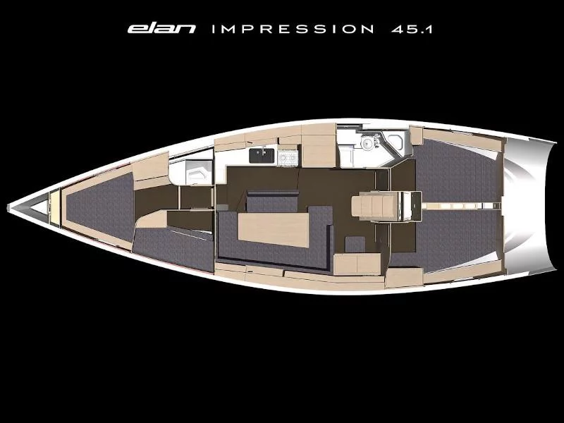 Elan Impression 45.1 (Ariadne) Plan image - 5