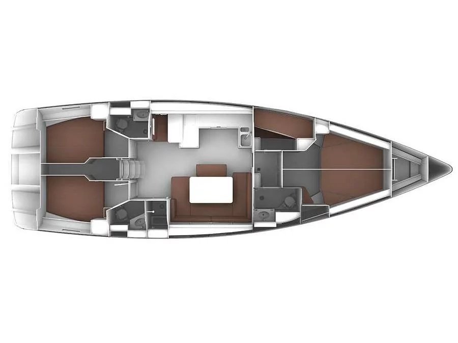 Bavaria Cruiser 51 (Leonidas III) Plan image - 1
