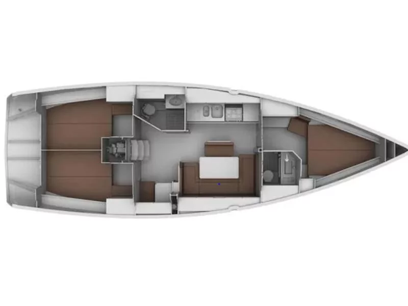 Bavaria 40 Cruiser (Daidalos) Plan image - 7