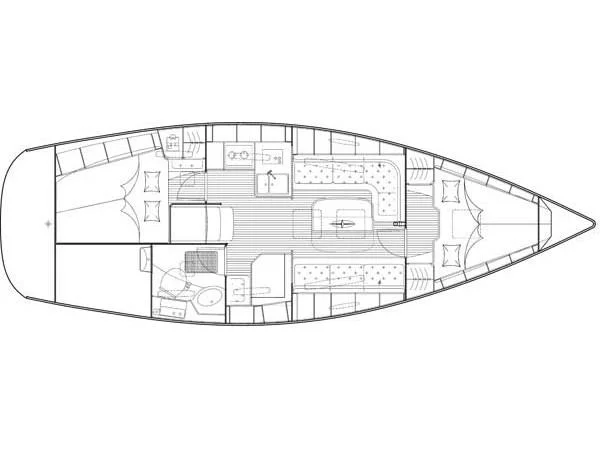 Bavaria 34 Cruiser (Leon) Plan image - 4
