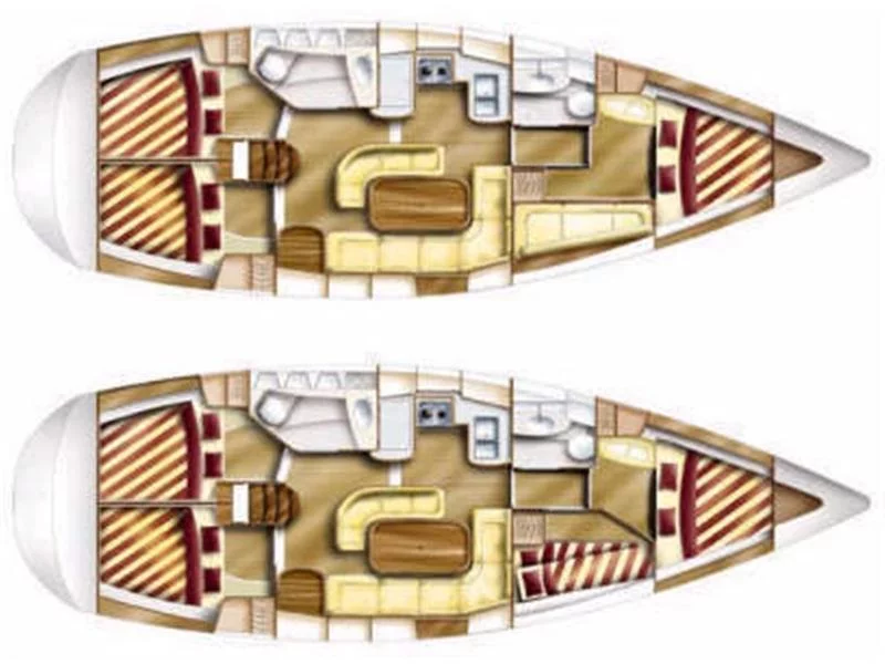 Gib Sea 43 (Ariadne (2022 Fitted - New Yanmar engine 4JH57 & Reversing Gear, Solar Panel)) Plan image - 21