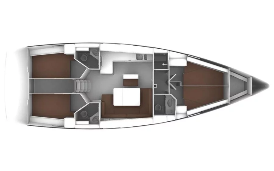 Bavaria Cruiser 46 (Panda IV) Plan image - 22