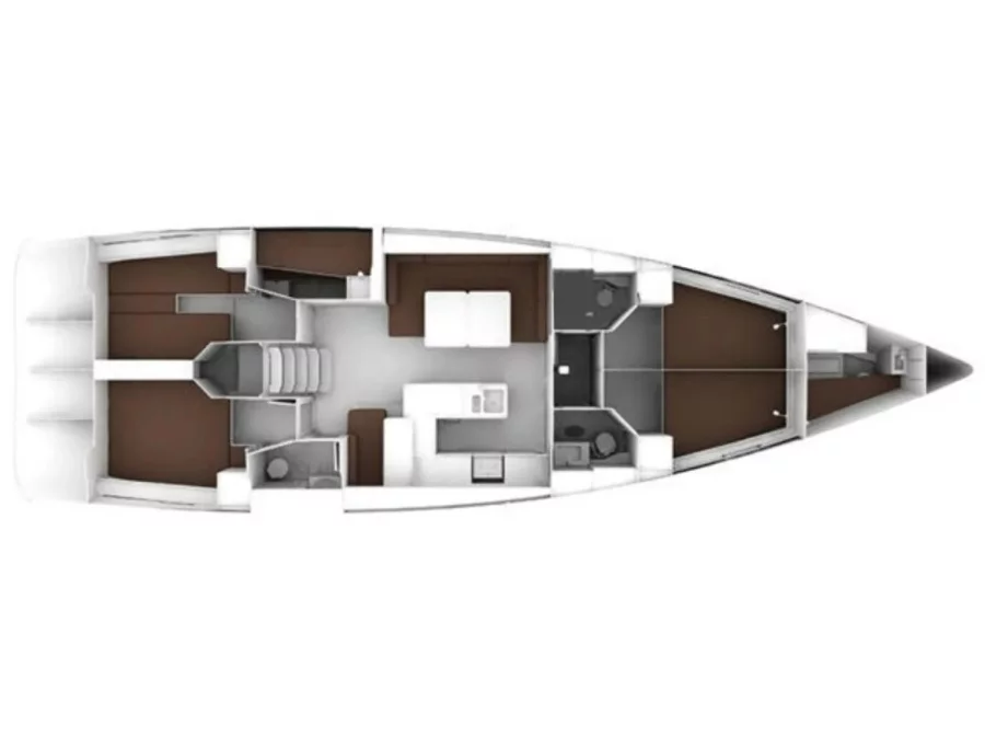 Bavaria Cruiser 56 (Agamemnon) Plan image - 4