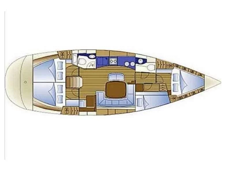 Bavaria 44 Cruiser (Sahbaz) Plan image - 15