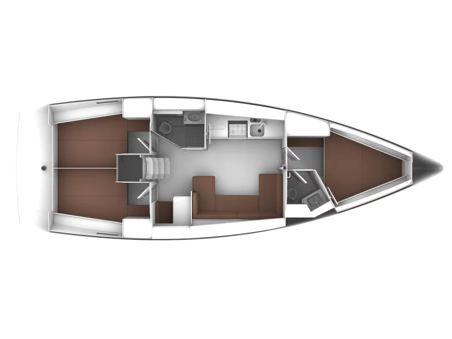 Bavaria Cruiser 41 (S/Y Erifyli) Plan image - 3