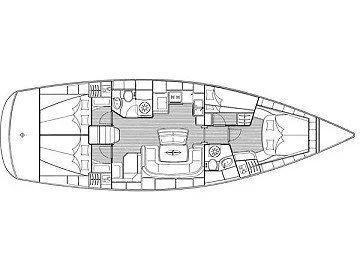 Bavaria 46 Cruiser (Midas) Plan image - 1
