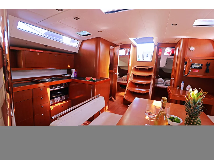 Oceanis 48 (Nabucco: Forward Cabin #2 (Cabin Charter - 2 pax) Fully Crewed, ALL EXPENSES) Interior image - 10