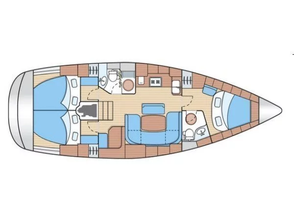 Bavaria 39 Cruiser (Rubycoon) Plan image - 2
