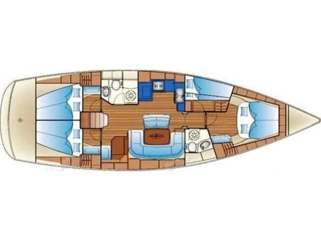 Bavaria 46 Cruiser (Ariana) Plan image - 1