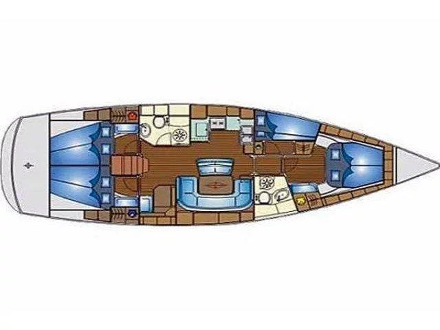 Bavaria 46 Cruiser (Hermes) Plan image - 21