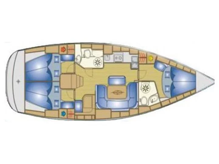 Bavaria 39 Cruiser (Dimitra) Plan image - 2