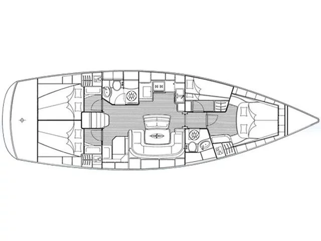 Bavaria 46 Cruiser (Slv II) Plan image - 2