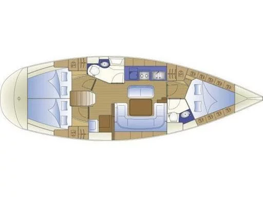 Bavaria Cruiser 40 (PIA M) Plan image - 12