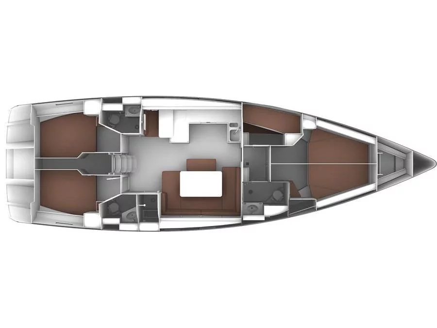 Bavaria Cruiser 51 (LU) Plan image - 5