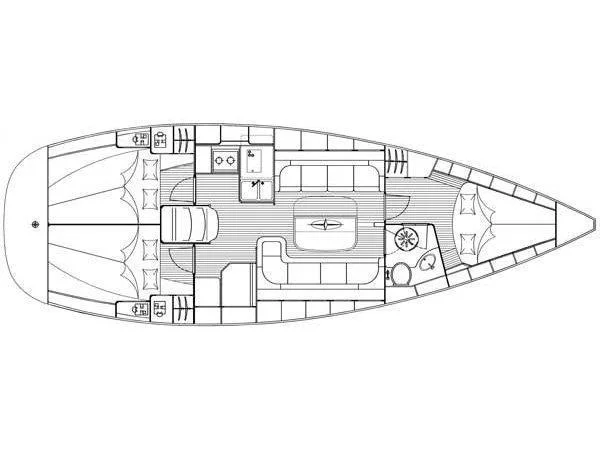 Bavaria 37 Cruiser (Mateja) Plan image - 39