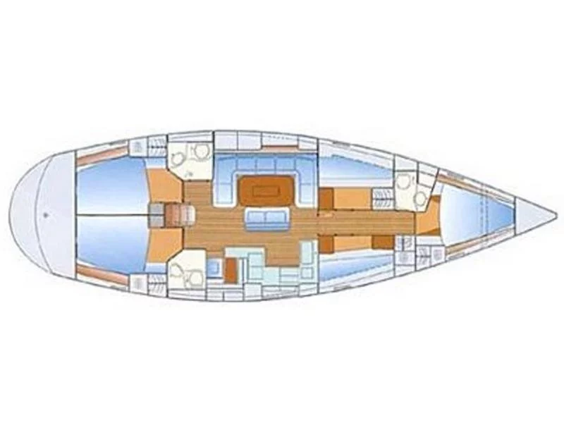 Bavaria Cruiser 50 (Daphne) Plan image - 1