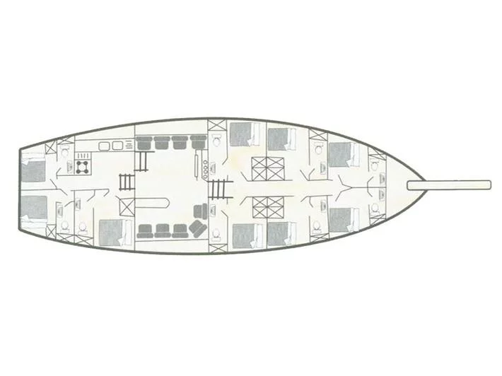 Gulet (Sundial (Cabin 3)) Plan image - 7