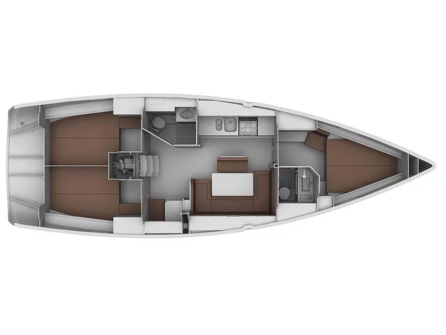 Bavaria Cruiser 40 (Vega) Plan image - 4