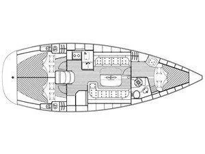 Bavaria 37 Cruiser (Alkmini) Plan image - 1