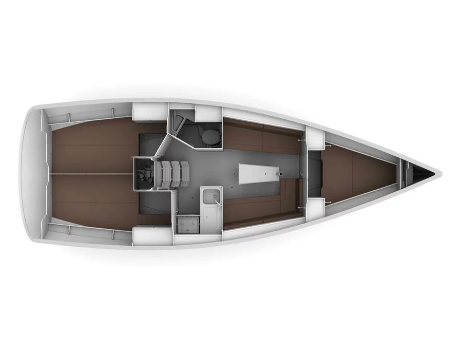Bavaria 34 Cruiser (NEO with A/C) Plan image - 5