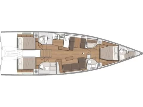 First Yacht 53 (Oktana) Plan image - 11