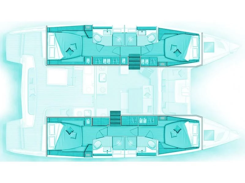 Lagoon 46 (Kleio) Plan image - 1