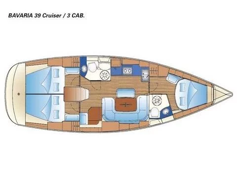 Bavaria 39 Cruiser (Torno Sabato) Plan image - 5