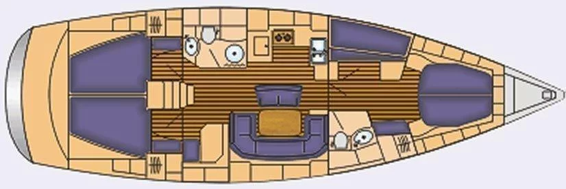 Bavaria 46 Cruiser (IRINA) Plan image - 25