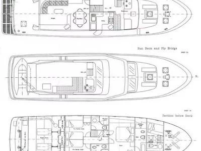 Motoryacht (Custom Blanka) Plan image - 6