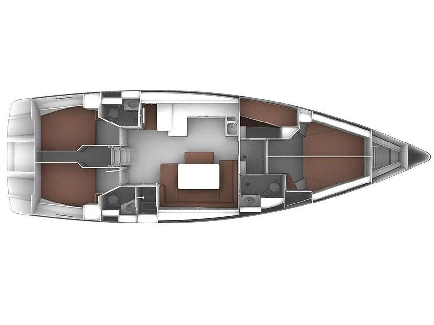 Bavaria Cruiser 51 (Anemone) Plan image - 3