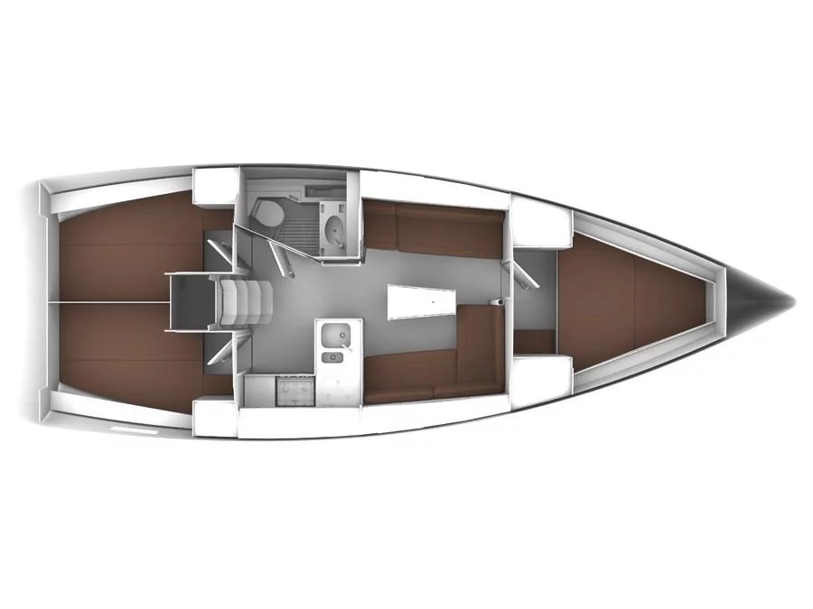 Bavaria Cruiser 37 (Enjoy The Silence) Plan image - 5