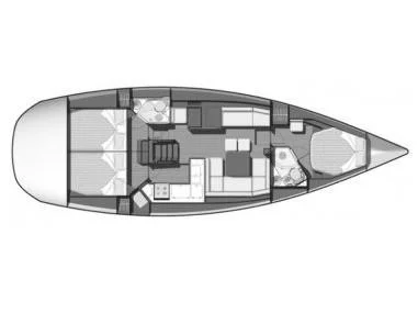 Sun Odyssey 45 (Sailing Life) Plan image - 5