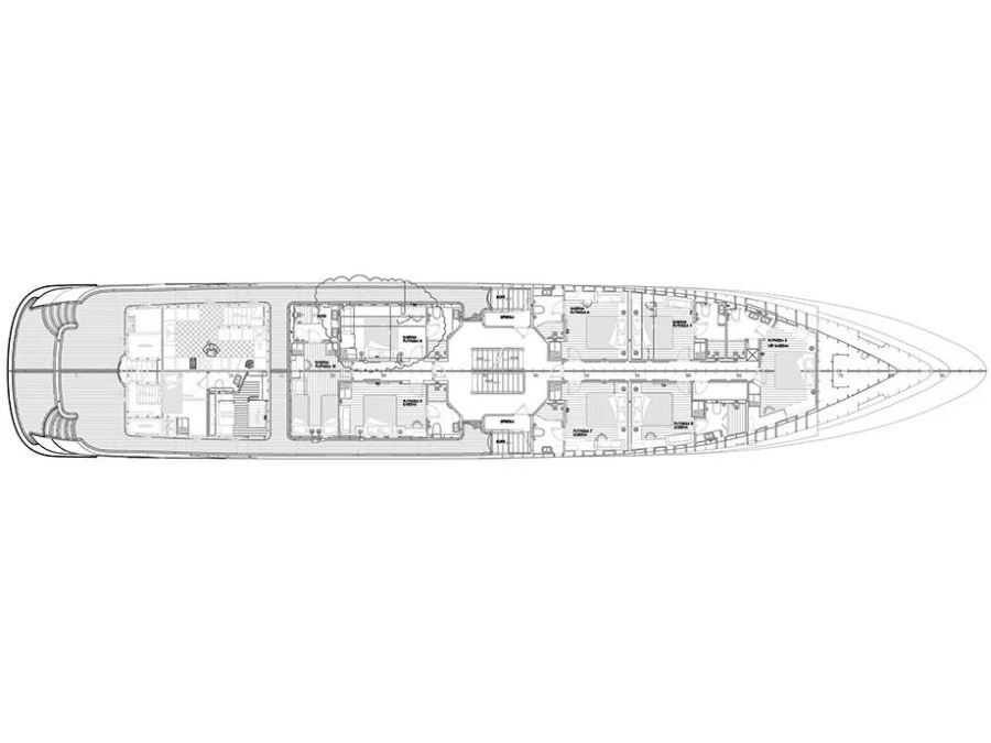 Motoryacht Riva (Riva) Plan image - 6