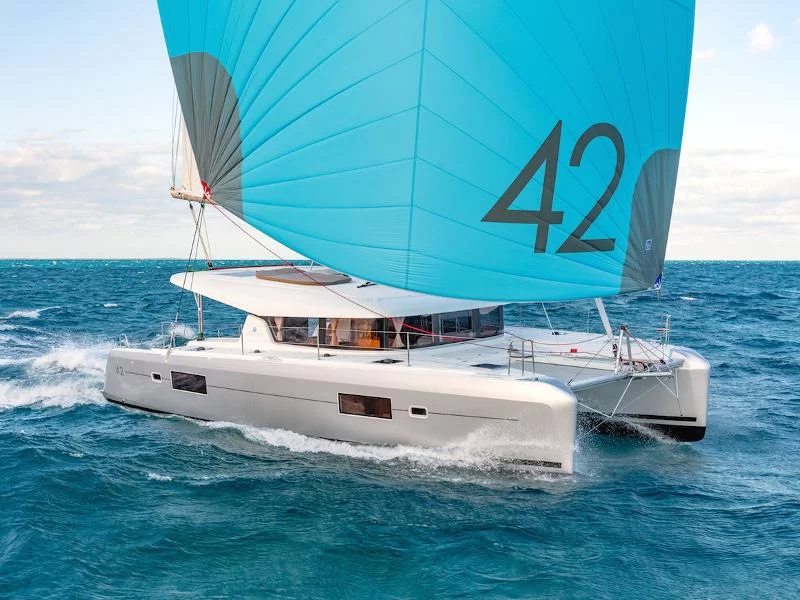 Lagoon 42 (Athens: Master Cabin # 1 (Cabin Charter 2 pax) FULLY CREWED, ALL INCLUSIVE) Main image - 0