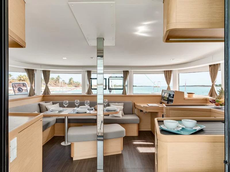 Lagoon 42 (Athens: Master Cabin # 1 (Cabin Charter 2 pax) FULLY CREWED, ALL INCLUSIVE) Interior image - 1