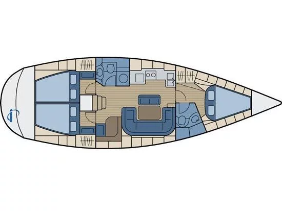 Bavaria 39 Cruiser (Elke IX) Plan image - 1