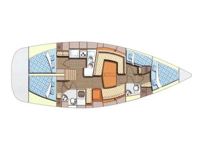 Elan 434 Impression (Jordan (sails 2015)) Plan image - 11
