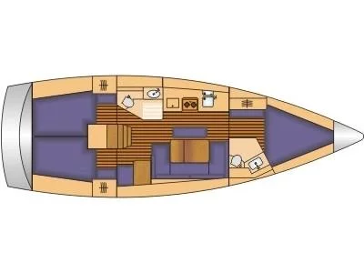 Bavaria Cruiser 41 (Stubber) Plan image - 6