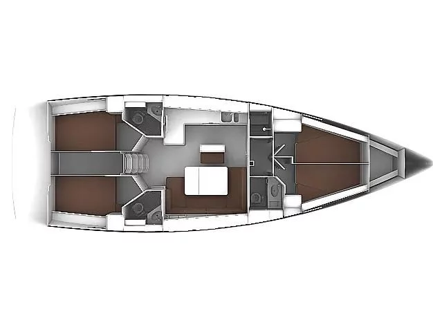Bavaria Cruiser 46 (Topaz) Plan image - 9