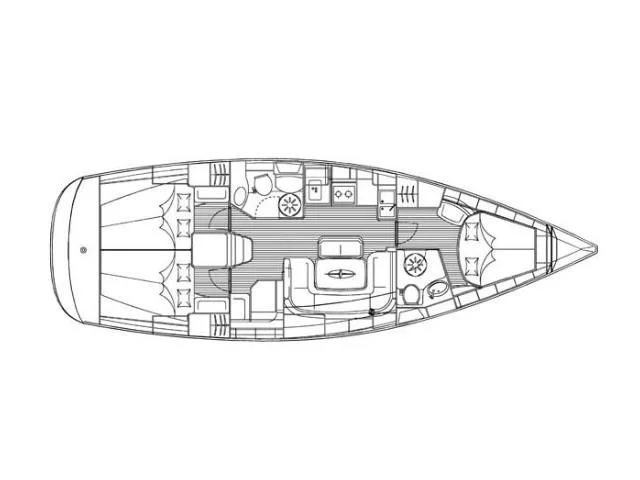 Bavaria 39 Cruiser (Shangri-La) Plan image - 4