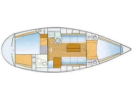 Bavaria 34 Cruiser (Ivi) Plan image - 2