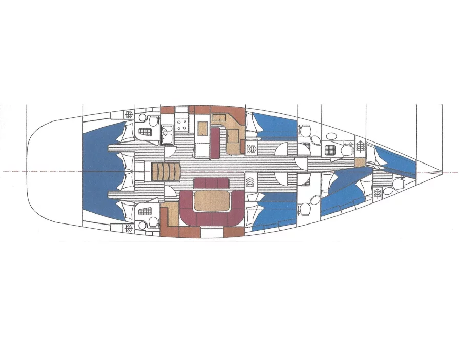 Ocean Star 56.1 (Delfios) Plan image - 3